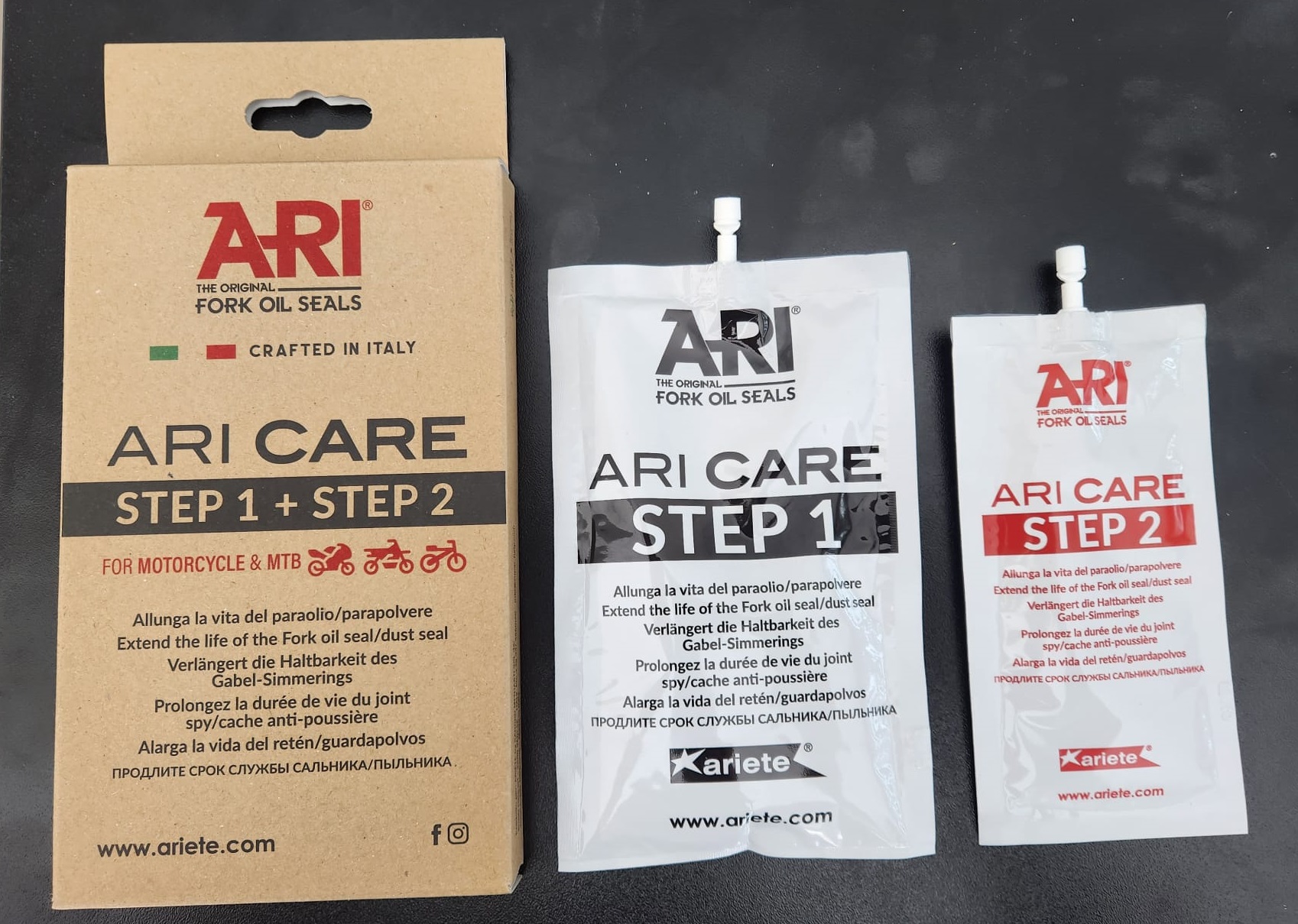 YAĞ -TOZ KEÇESİ BAKIM KİTİ (ARI CARE STEP 1+ STEP 2)