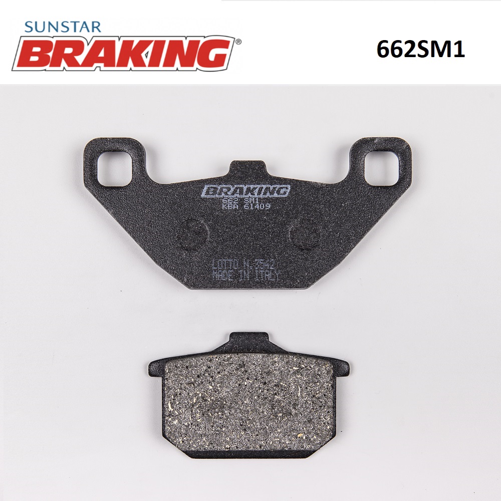 YARI METALİK FREN BALATASI BRAKING 662SM1