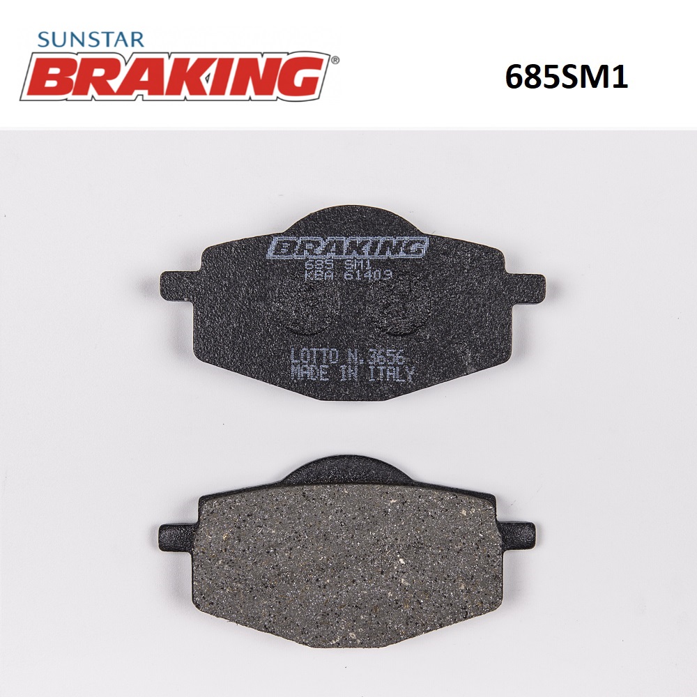 YARI METALİK FREN BALATASI BRAKING 685SM1