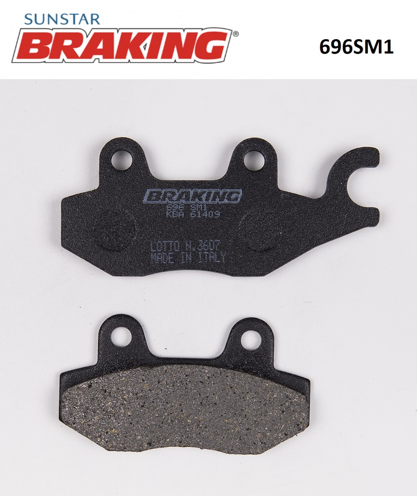 YARI METALİK FREN BALATASI BRAKING 696SM1