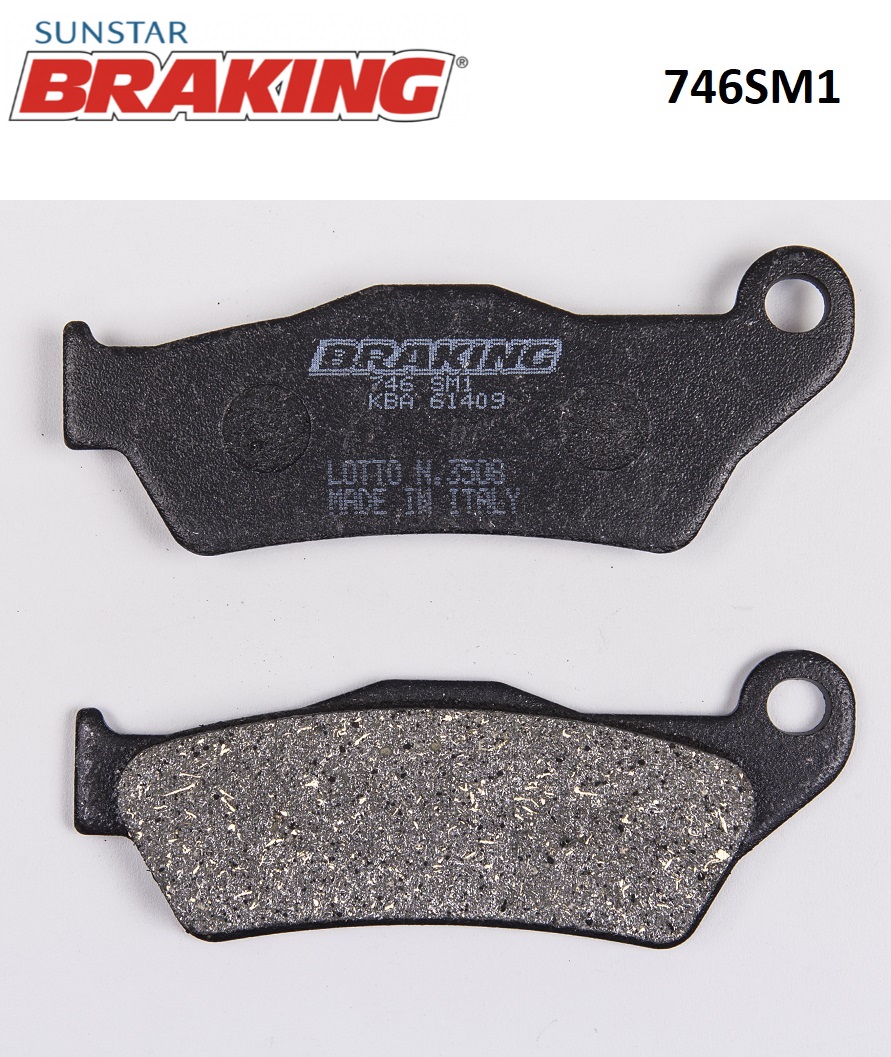 YARI METALİK FREN BALATASI BRAKING 746SM1