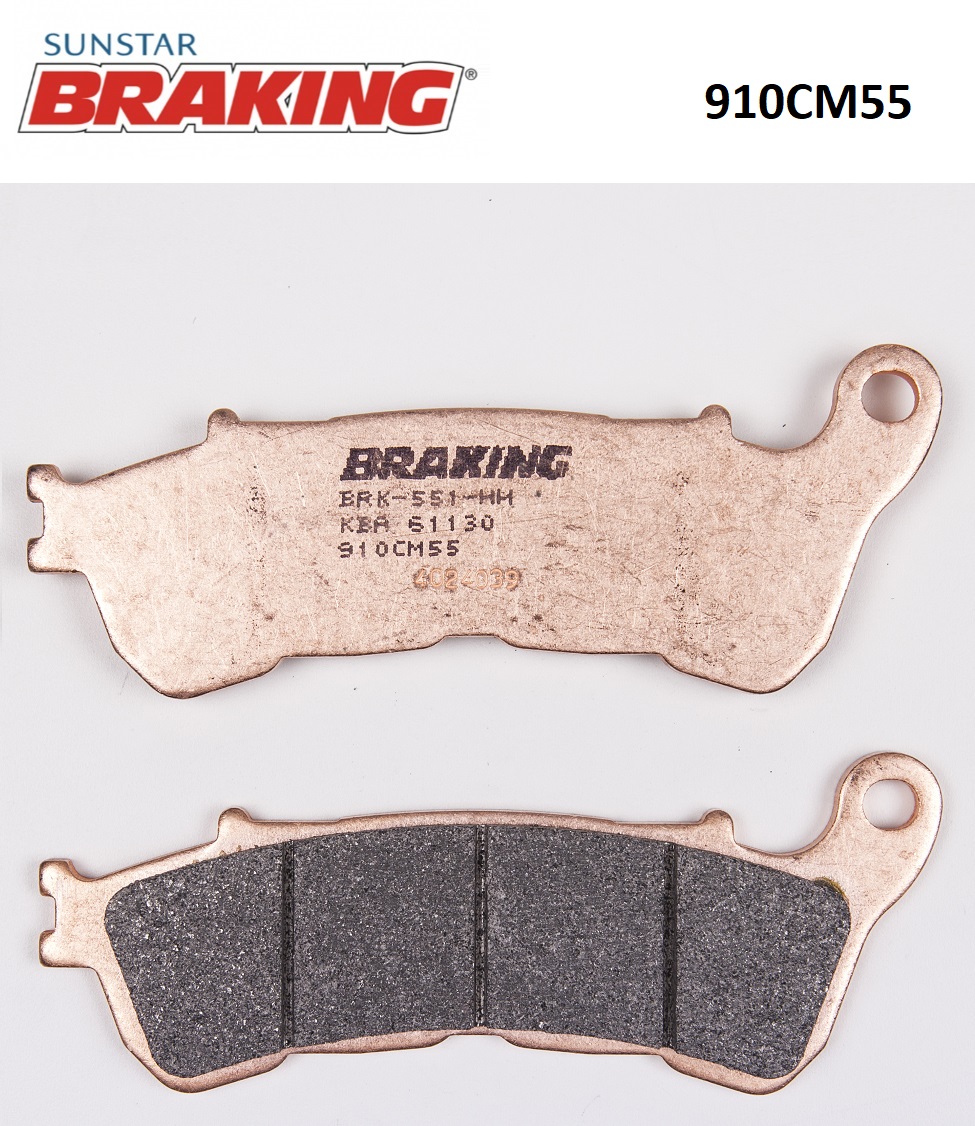 SİNTERLİ FREN BALATASI BRAKING 910CM55