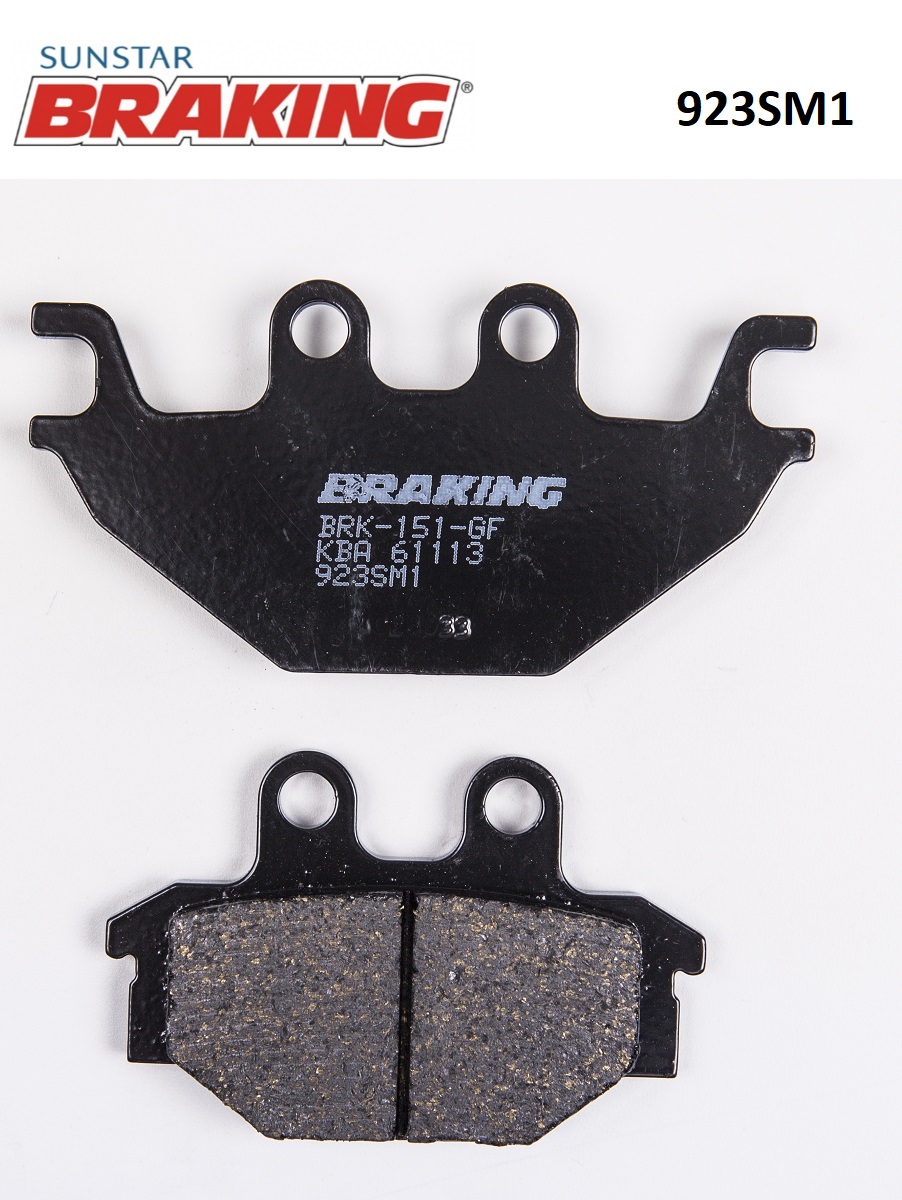 YARI METALİK FREN BALATASI BRAKING 923SM1