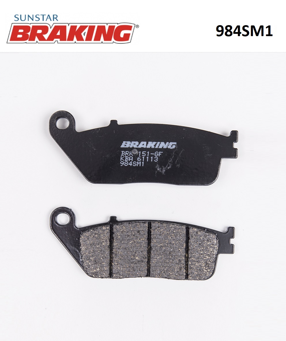 YARI METALİK FREN BALATASI BRAKING 984SM1