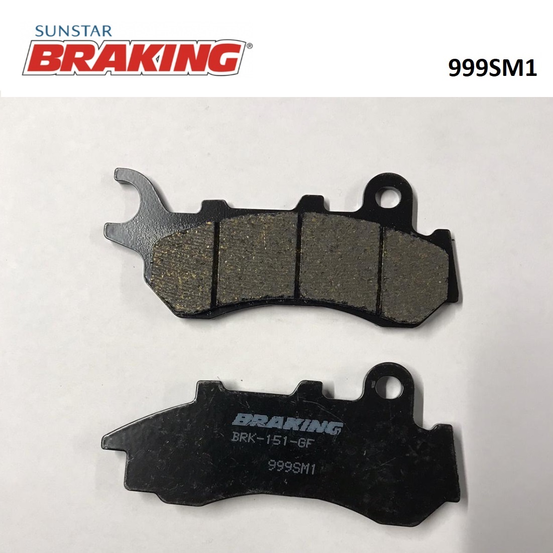 YARI METALİK ÖN FREN BALATASI BRAKING 999SM1