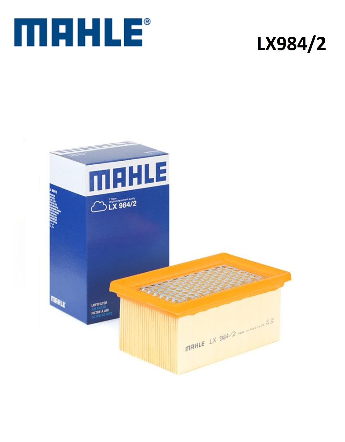 MAHLE HAVA FİLTRESİ MAHLE LX984-2