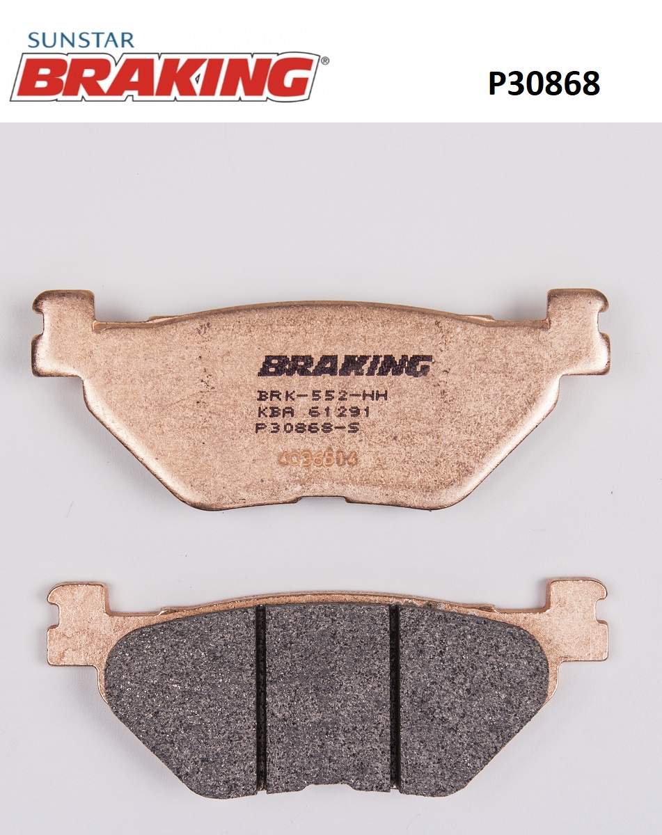 SİNTERLİ ARKA FREN BALATASI BRAKING P30868