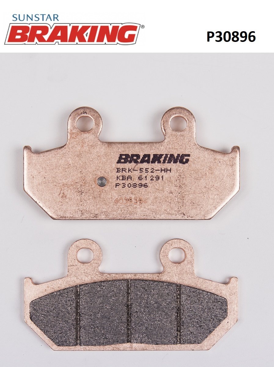 SİNTERLİ ARKA FREN BALATASI BRAKING P30896