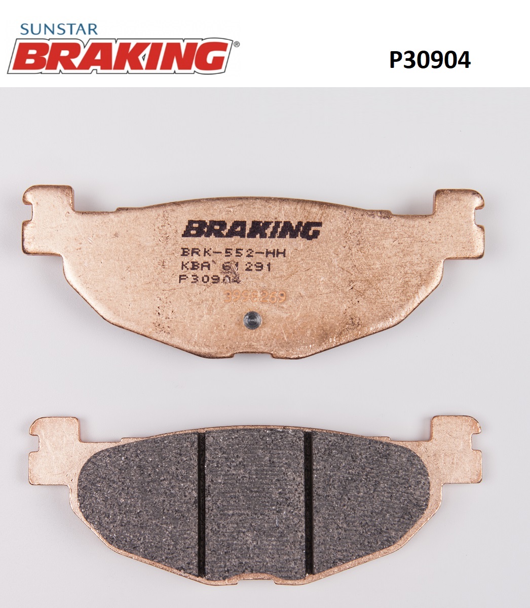 SİNTERLİ ARKA FREN BALATASI BRAKING P30904