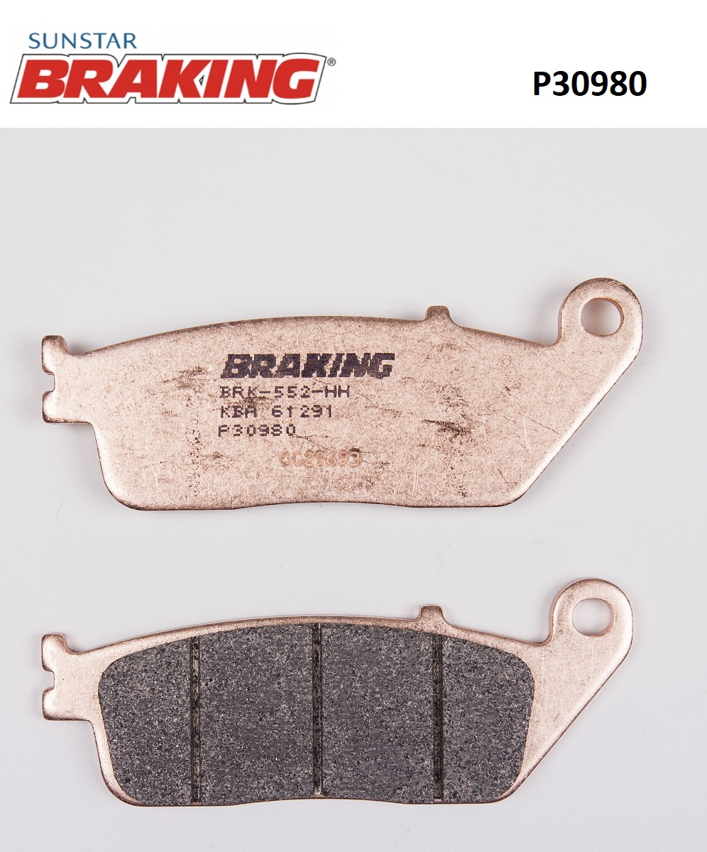 SİNTERLİ ARKA FREN BALATASI BRAKING P30980