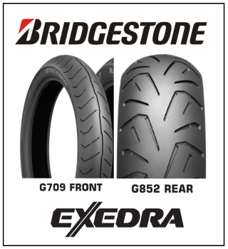 BATTLAX EXEDRA G709 - G852 (YENİ KASA UYUMLU) / ÖN: 130/70R-18 / ARKA: 200/55R-16