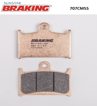 SİNTERLİ ÖN FREN BALATASI BRAKING 707CM55