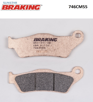 SİNTERLİ FREN BALATASI BRAKING 746CM55