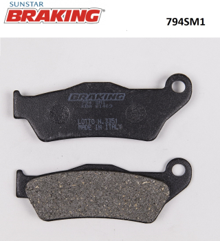 YARI METALİK ARKA FREN BALATASI BRAKING 794SM1