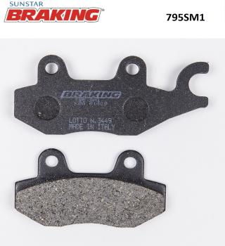 YARI METALİK FREN BALATASI BRAKING 795SM1