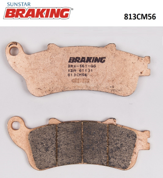 SİNTERLİ FREN BALATASI BRAKING 813CM56