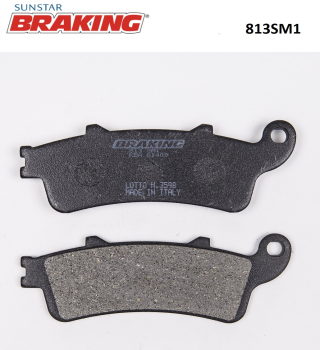 YARI METALİK FREN BALATASI BRAKING 813SM1