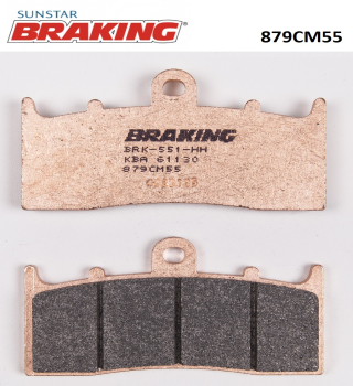 SİNTERLİ ÖN FREN BALATASI BRAKING 879CM55