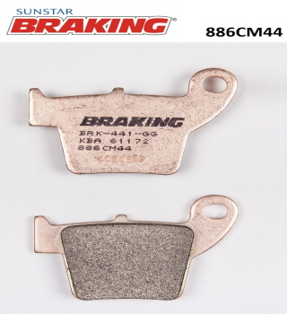 SİNTERLİ FREN BALATASI BRAKING 886CM44