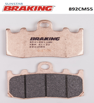 SİNTERLİ ÖN FREN BALATASI BRAKING 892CM55