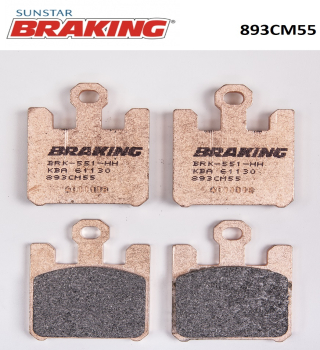 SİNTERLİ ÖN FREN BALATASI BRAKING 893CM55