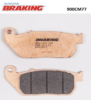 SİNTERLİ ÖN FREN BALATASI BRAKING 900CM77