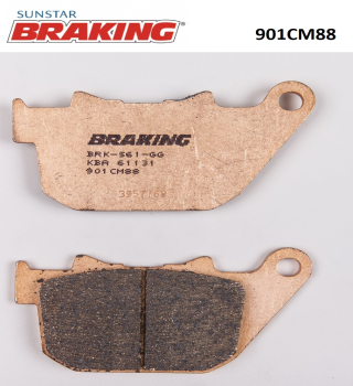 SİNTERLİ ARKA FREN BALATASI BRAKING 901CM88