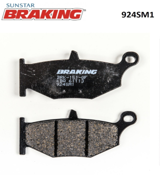 YARI METALİK FREN BALATASI BRAKING 924SM1