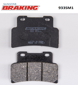 YARI METALİK ÖN FREN BALATASI BRAKING 933SM1