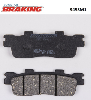 YARI METALİK ARKA FREN BALATASI BRAKING 945SM1