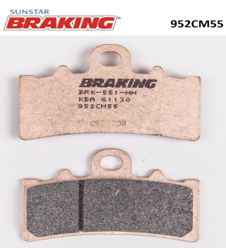 SİNTERLİ ÖN FREN BALATASI BRAKING 952CM55