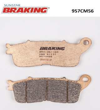 SİNTERLİ ARKA FREN BALATASI BRAKING 957CM56