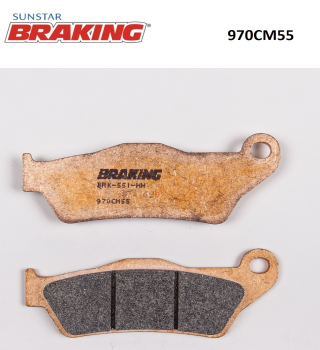 SİNTERLİ ÖN FREN BALATASI BRAKING 970CM55