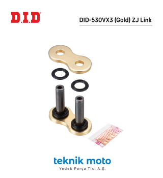 DID-530VX3 (GOLD) Z J BİRLEŞTİRİCİ BAKLA