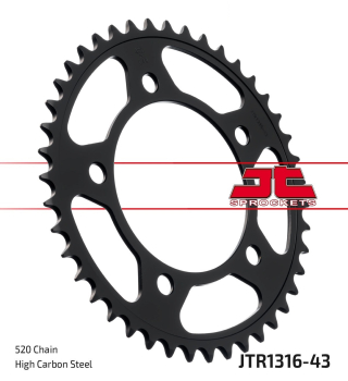 ARKA DİŞLİ JT JTR1316-43