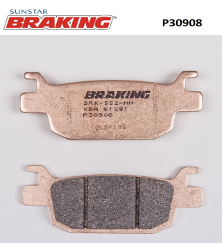 SİNTERLİ ARKA FREN BALATASI BRAKING P30908